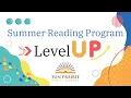 Summer Reading Program 2021 Level Up promo