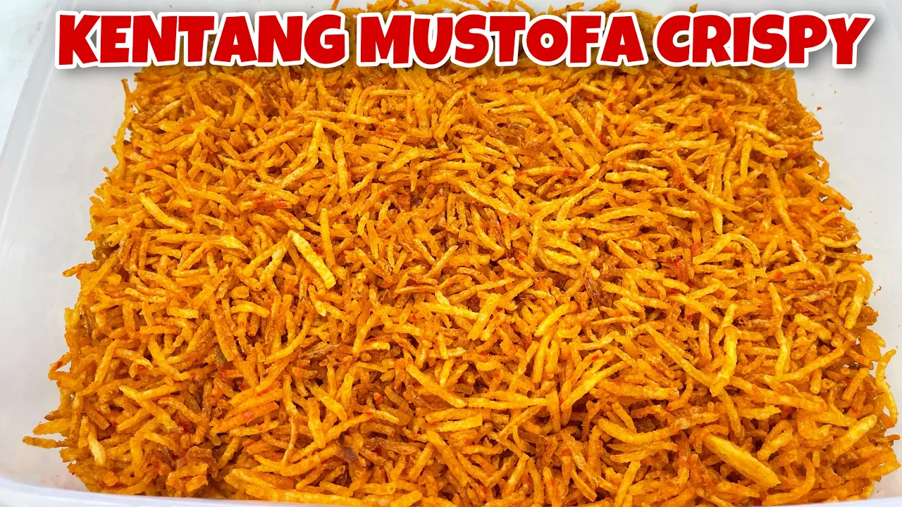 KENTANG MUSTOFA PEDAS MANIS GURIH CRISPY !! STOCK SAHUR PRAKTIS