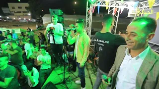 استقبال العريس  مازن ابو حنانة والفنان محمد العراني  عرانة                 دندنها
