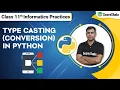 Class 11 Informatics Practices Chapter 5 - Python Type Casting Data Conversion Functions