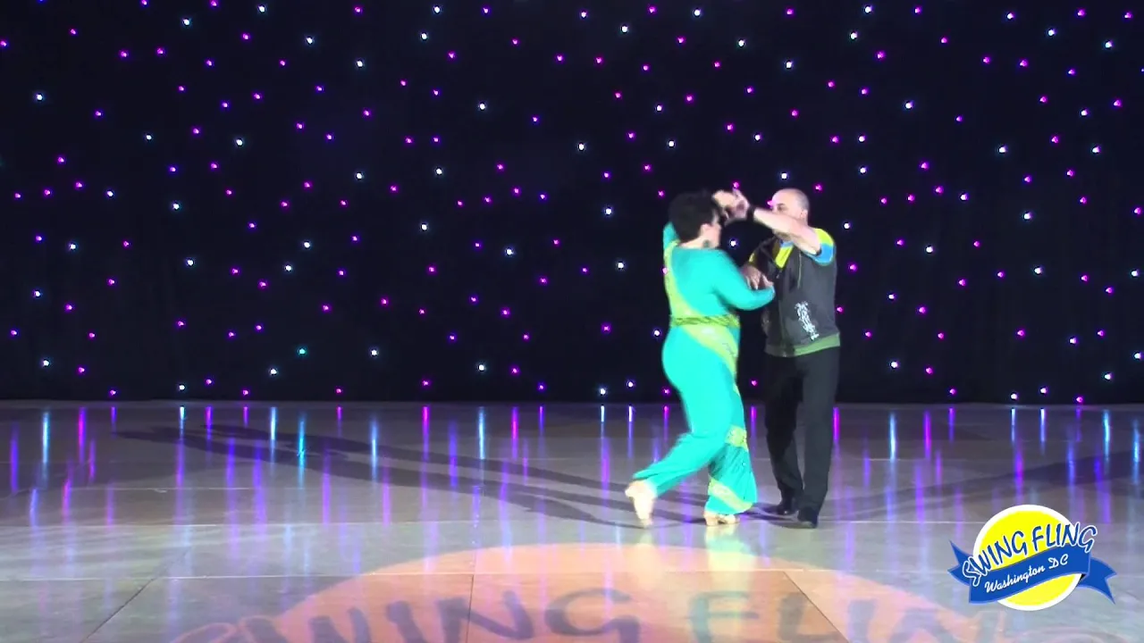 Swing Fling 2015 Rising Star   Richard & Susan Defelice