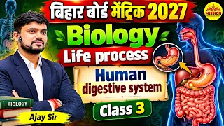 Human Human digestive system Class 10 Biology | Life Processes PYQs & Revision | Bihar Board 2027