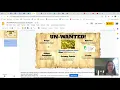Invasive Species Un-Wanted Poster Instructions