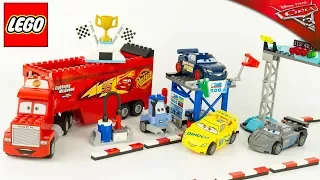 Histoire de Cars 3 La Finale des 500 Miles de Floride Fabulous Flash McQueen 10745 Jouet Toy Review