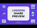 LinkedIn Share Tool Paste URL See Exact Feed Look Fix Issues Fast