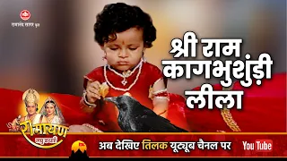 श्री राम और कागभुशुंडि की बचपन लीला । Shri Ram Kaag Busandi Leela - रामायण कथायें - BhaktiSagar Devotional