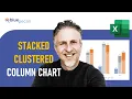 Combination Stacked Clustered Column Chart in Excel - 2 Examples