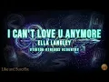 Ella Langley - i cant love you anymore (10 HOURS PERFECT LOOP) Country Hit