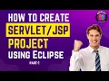 How to create Servlet - JSP project using Eclipse by Aurosoft Part-1