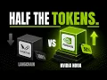 NVIDIA NOOA vs LangChain Half the Tokens Higher Score