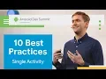 10 best practices for moving to a single activity