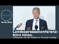 Download Lagu Thuringian State Press Conference: Björn Höcke, Chairman of the AfD parliamentary group in the Th...