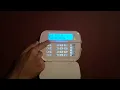DSC Alarm Trouble System Battery How to stop Beeping
