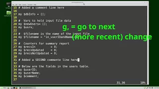 Vim 13 Change List and Jump List