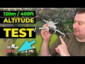 DJI Mini 4 Pro Limited to 120m Altitude Testing UK Flight Ceiling