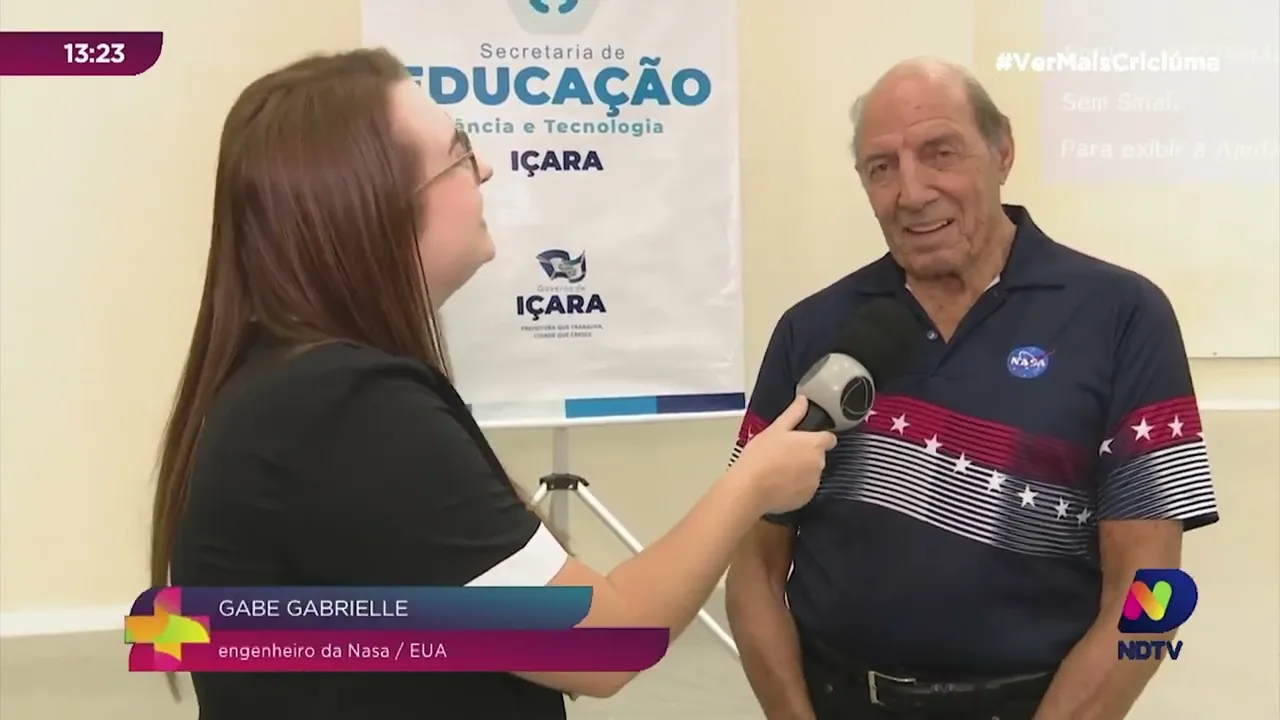 Engenheiro da Nasa realiza palestras em cidades do Sul do estado