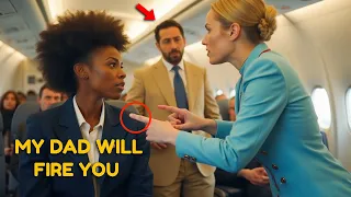 Flight Attendant Denies Black Girl First Class, Then Realizes Her Father Owns The Airline