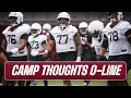 Gamecock Football Finding Best Five O-Linemen at Camp
