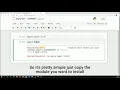 modulenotfound error in python No module named fix in 1 min