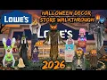 Lowes Halloween Decor NEW 2026 Store Walkthrough Ft Animatronics Scary Decor