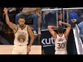 Download Lagu Steph Curry dancing after hitting 3 then went and spoke to his wife mid-game 😂 MP3