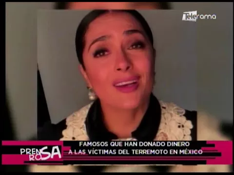 Famosos que han donado dinero a las víctimas del terremoto en México