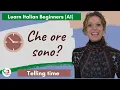 18 Learn Italian Beginners A1 Telling time
