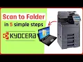 KYOCERA copier Scan to folder setup in 5 simple steps KYOCERA TaskAlfa 4002i - Tutorial