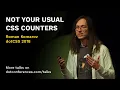 dotCSS 2018 - Roman Komarov