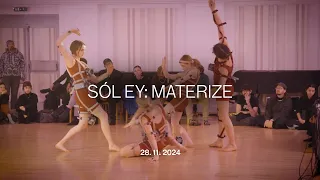 Sól Ey Paulína Šmatláková Materize A4 Priestor Súčasnej Kultúry 