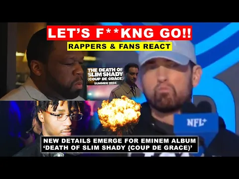 Download MP3 Rappers \u0026 Fans React as Eminem Announces ‘Death of Slim Shady Coup De Grace’ New Details Emerge