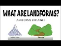 What Are Landforms