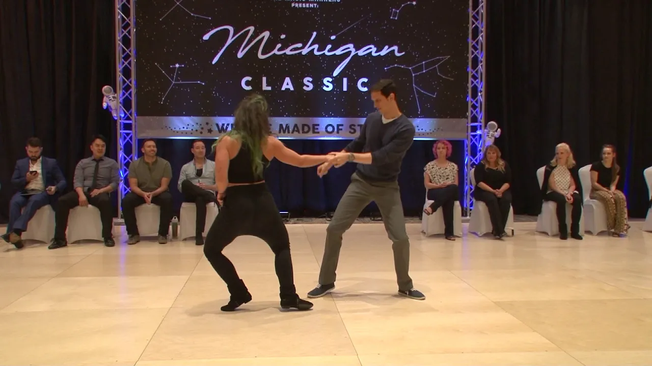 Michigan Classic 2018 All Star Jack & Jill Eric Jacobson & Ariel Peck