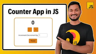 Counter App in JavaScript Project for Beginners JavaScript Projects
