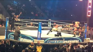 شاهد ماحدث بعد عرض سماك داون مباراة بين بلود لاين ضد درو ماكنتاير والنيو داي 