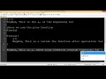 Variables Inside and Outside Function