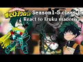 || mha class 1a ssn 1-5 react to || izuku Madoriya || ft future katsuki bakugou || read desc ||