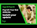Sage 50 Payroll UK - Year end