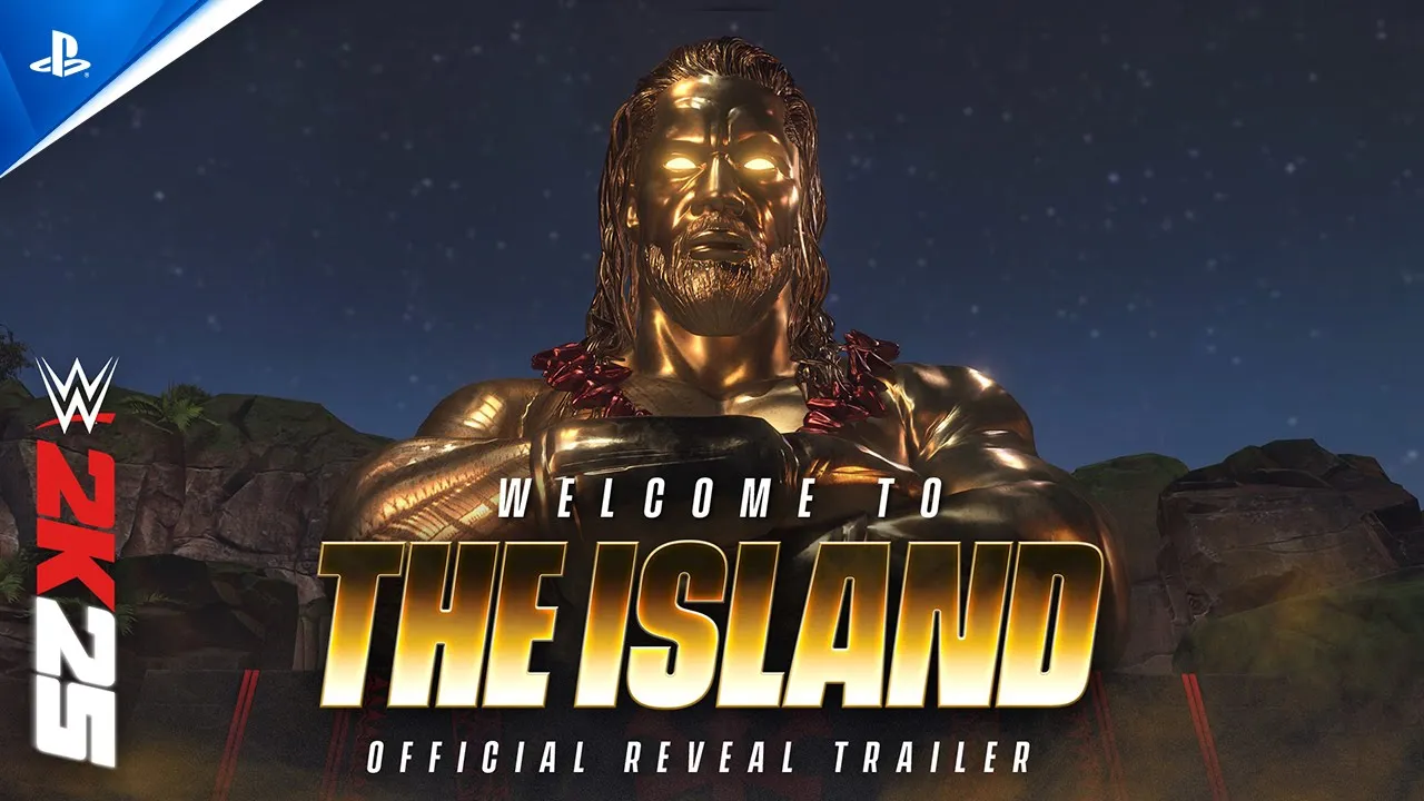 WWE 2K25 – The Island-premiärtrailer | PS5-spel
