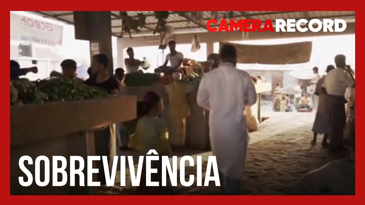 Refugiados produzem e vendem em mercados e feiras para sobreviver