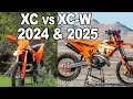 KTM XC-W vs XC Which should you buy in 2024 2025 Model Years