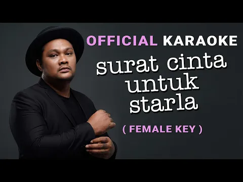 Download MP3 Virgoun - Surat Cinta Untuk Starla Official Karaoke | Female Key