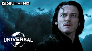 dracula untold vlad destroys an army with thousands of vampire bats in 4k hdr