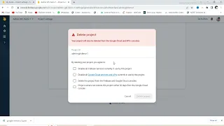 How to Delete Project from Firebase Console permanently Delete Project from Firebase Database