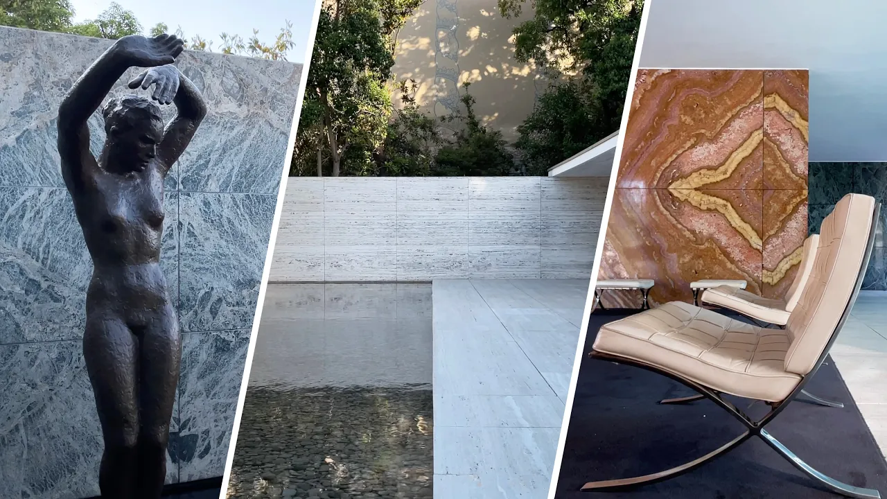 The Birth of Minimalism | Barcelona Pavilion (Mies van der Rohe)