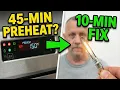 How to Replace a Kenmore Gas Oven Igniter Fix Long Preheat No Heat