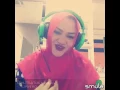 Lagu Istri Sule dan Tedi awal perkenalan di SMULE  (Suara emas lina TUMHIHO)