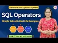 DBMS 20 All SQL Operators with Examples
