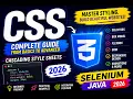 42 CSS Selenium Java 2026