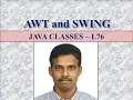 Difference between AWT and SWING LEC 76